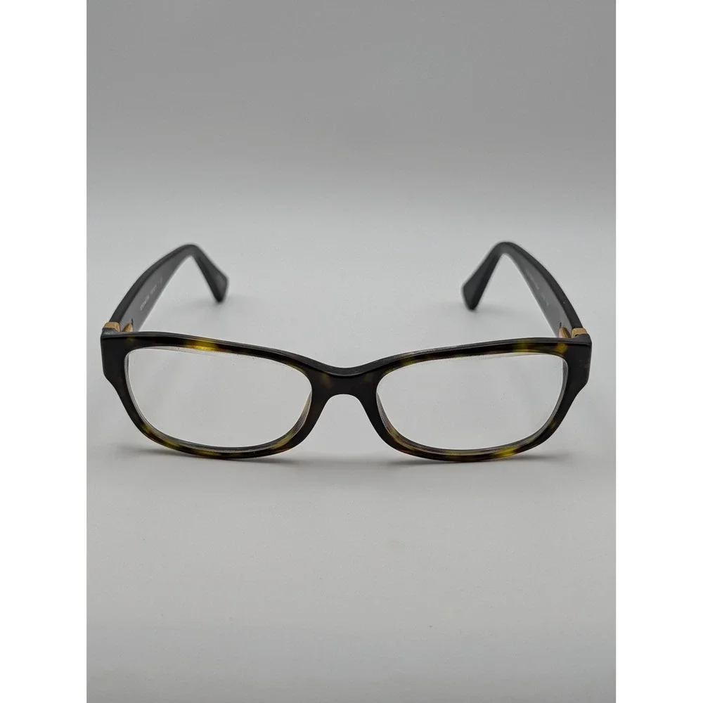 Coach HC6078 5120 Eyeglasses Dark Tortoise Gold Coach Logo 52-16-135